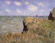 Clifftop Walk at Pourville, Claude Monet